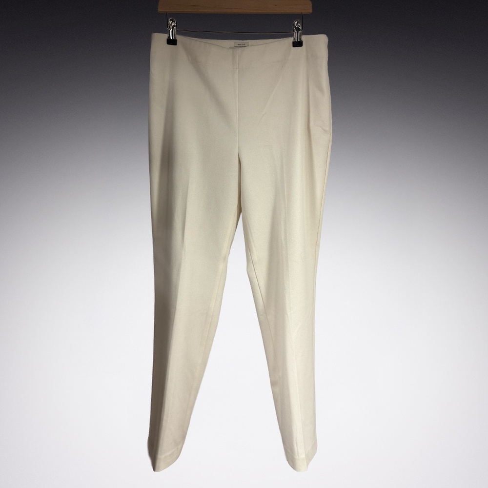 Talbots Heritage White Straight Leg Pant